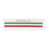 Nastro tricolore poliestere cm 1-6 rotolo da 20 mt / 581