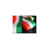 Nastro tricolore taffeta' n 9 mm 40 pezza da 10 mt / 27/40
