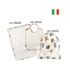Set asilo bavaglia piu' salvietta piu' sacchetto / sa735.03
