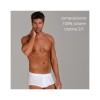 Slip uomo alto costina 2/1 100% cotone / 001