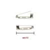 Spilla base forata cucibile mm 32 busta da 24 pezzi / 453