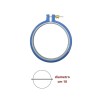 Telaio ricamo tondo in plastica  diametro cm 10 / 3603/2