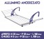 Stendibiancheria stendipanni stendino da balcone con ali Alluminio