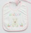 6 Bavetta bavaglino neonato in cotone e spugna mis. Media