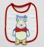 3 Bavetta bavaglino neonato in cotone e spugna Winnie the Pooh