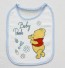 3 Bavetta bavaglino neonato in cotone e spugna Winnie the Pooh