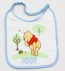 3 Bavetta bavaglino neonato in cotone e spugna Winnie the Pooh
