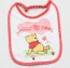 3 Bavetta bavaglino neonato in cotone e spugna Winnie the Pooh