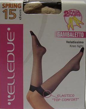 Gambaletto Elledue SPRING, velatissimo in stretch