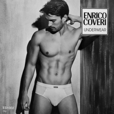 3 Slip uomo Enrico Coveri Underwear in cotone bielastico