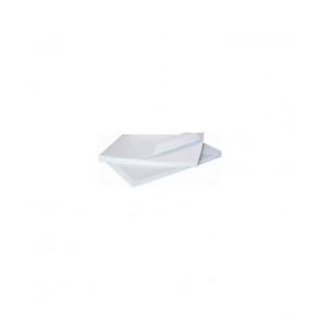 Carta da taglio bianca monolucida foglio gr 30 formato cm 100 x 150