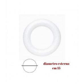 Ciambelle in polistirolo diametro esterno 150 mm busta da 12 pezzi / 815/4